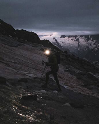 Kilian Jornet Burgada  - Kilian Jornet Burgada durante la salita degli 82 Quattromila delle Alpi in soli 19 giorni, estate 2024
