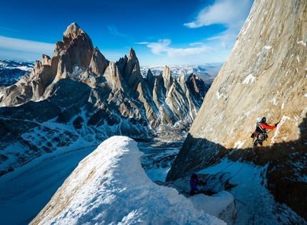 Cerro Standhardt in inverno per Siegrist, Senf e Weber