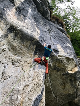 Val d'Astico arrampicata - Falesia 4 Gatti Tonezza, Val d'Astico