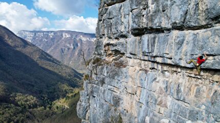 Val d'Astico arrampicata - Falesia Sesto Tornante, Val d'Astico
