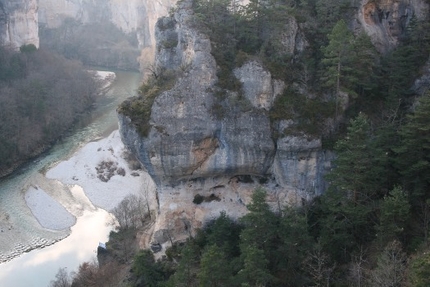 Gorges du Tarn - The sector Güllich, open to climbing once again