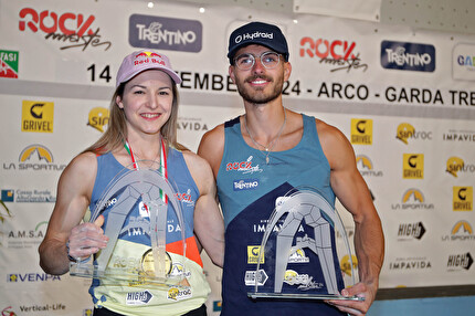 Jessica Pilz e Yannick Flohé vincono il Rock Master 2024 ad Arco