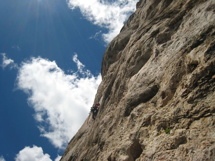 Pilastro Parmenide - Cima dell'Auta Orientale, Dolomites - 