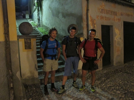 150 anniversary of Picco Glorioso - Monte Disgrazia - The start at Chiesa di Valmalenco