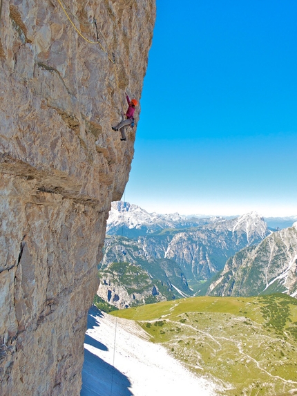 Bodet e Petit sulle Tre Cime di Lavaredo