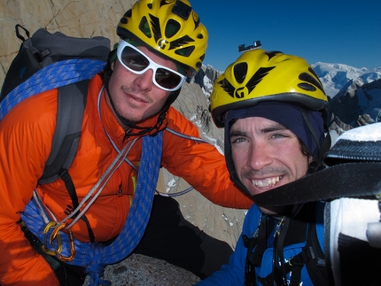 Patagonia - Fitz Roy Patagonia, tentativo di Michael Lerjen-Demjen e Jorge Ackermann, inverno 2012