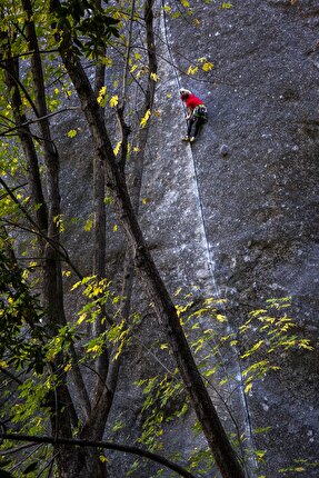 Barbara Zangerl - Barbara Zangerl su 'Magic Line' in Yosemite, ottobre 2024