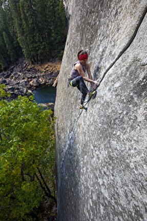 Barbara Zangerl - Barbara Zangerl su 'Magic Line' in Yosemite, ottobre 2024