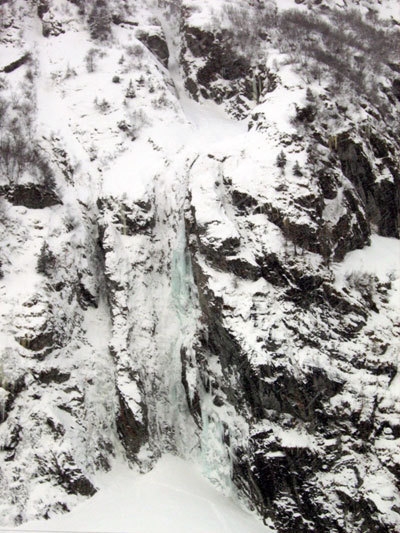 Val de Bagnes - Cascade de Brouchelet (Svizzera Vallese)