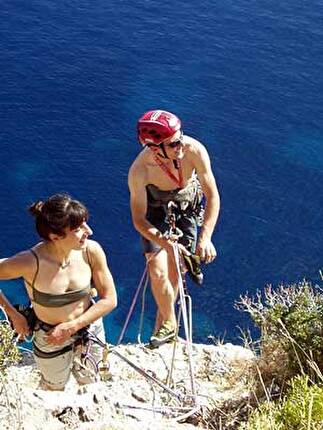 From Valle dell'Orco to Sardinia, Matteo Giglio, Anna Torretta - Matteo Giglio and Anna Torretta in Sardinia