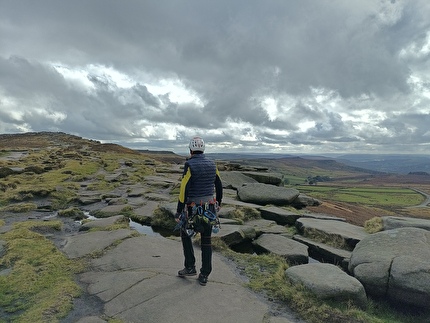 Peak District, UK, Giancarlo Maritano - Dalla sommità di Stanage
