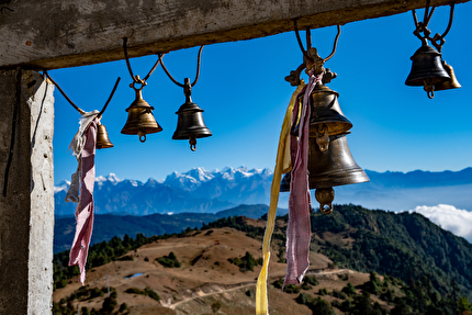 Nepal, Cala Cimenti, Erika Siffredi - L'inaugurazione della scuola in ricordo di Cala Cimenti a Pattale in Nepal, ottobre 2024