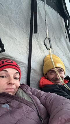 Freerider, El Capitan, Yosemite, Jacopo Larcher, Barbara Zangerl - Barbara Zangerl e Jacopo Larcher sale 'Freerider' su El Capitan, Yosemite, novembre 2024