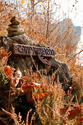 Campambiardo, Val di Susa - During the celebration of  rebolting the Campambiardo crag, Val di Susa, carried out by Rock Care
