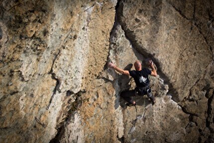 Campambiardo, Val di Susa - During the celebration of  rebolting the Campambiardo crag, Val di Susa, carried out by Rock Care