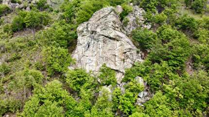 Campambiardo - The crag Campambiardo in Val di Susa, Italy