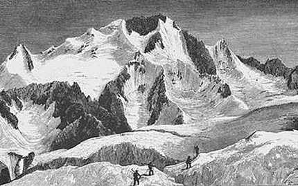 150° del Monte Disgrazia - Lla storica salita effettuata dagli inglesi nel 1862 del Monte Disgrazia.