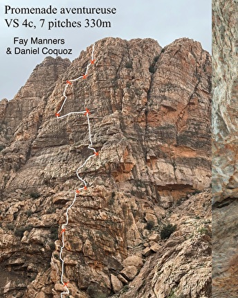Arrampicata in Marocco, Fay Manners, Daniel Coquoz - Arrampicata in Marocco: Promenade aventureuse (Fay Manners, Daniel Coquoz 11/2024)
