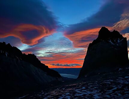 Cuerno Norte, Torri di Paine, Patagonia, Nicolas Navarrete, Sebastian Pelletti, Hernan Rodriguez - La prima salita di 'Kundalini' sulla parete est di Cuerno Norte, Torri di Paine, Patagonia (Nicolas Navarrete, Sebastian Pelletti, Hernan Rodriguez 02/2025) 
