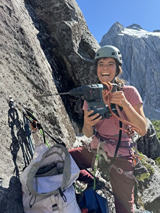 El Cohete, Rio Turbio IV, Patagonia, Argentina, Julia Cassou, Rocío Rodríguez Guiñazú, Fay Manners, Caroline North, Belén Prados - Rio Turbio IV (Patagonia): the first ascent of 'Apollo 13' su El Cohete
