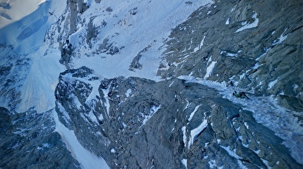 Eiger, Matterhorn, Grandes Jorasses, Benjamin Védrines, Léo Billon - Grandes Jorasses Colton-McIntyre (Benjamin Védrines, Léo Billon 11/04/2025)
