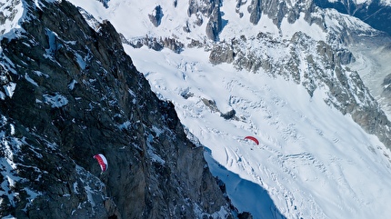 Eiger, Matterhorn, Grandes Jorasses, Benjamin Védrines, Léo Billon - Grandes Jorasses Colton-McIntyre (Benjamin Védrines, Léo Billon 11/04/2025)