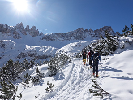 Crossalps - La traversata delle Alpi - Crossalps - La traversata delle Alpi: tappe 7 - 8, Sesto in Pusteria - Brunico, 14 - 27/02/2025