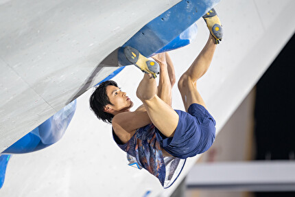 Boulder World Cup 2025 Keqiao - Tomoa Narasaki, first stage of the Boulder World Cup 2025 at Keqiao, China