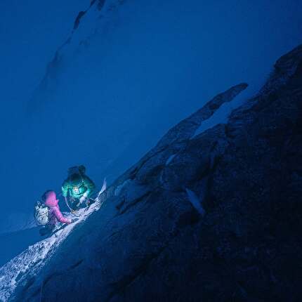 Mount Providence, Alaska, Andres Marin, Tad McCrea, Anna Pfaff - The first ascent of 'Journey Through the Castle of Providence' on Mount Providence in Alaska (Andres Marin, Tad McCrea, Anna Pfaff 25-27/04/2025)
