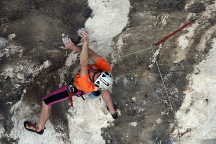 Monte Cimo - Nicola Sartori su Via di testa