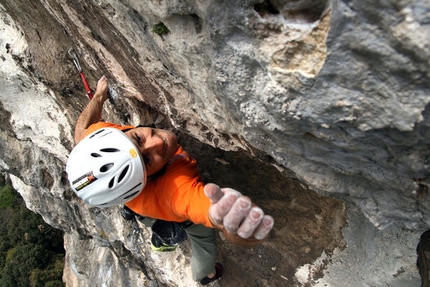 Monte Cimo - Nicola Tondini su Via di testa