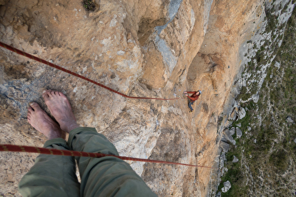 Verdon, Mingus, Claudio Martoglio - 'Mingus' nel Verdon: il primo tiro della via, 6c+