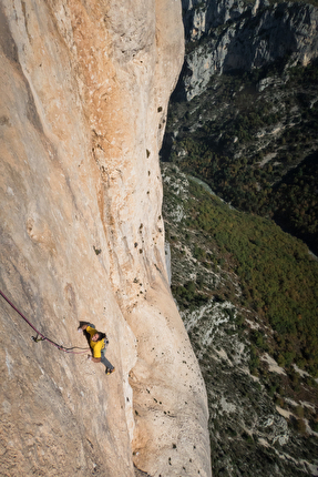 Verdon, Mingus, Claudio Martoglio - 'Mingus' nel Verdon: il delicato traverso di L10, 7b+