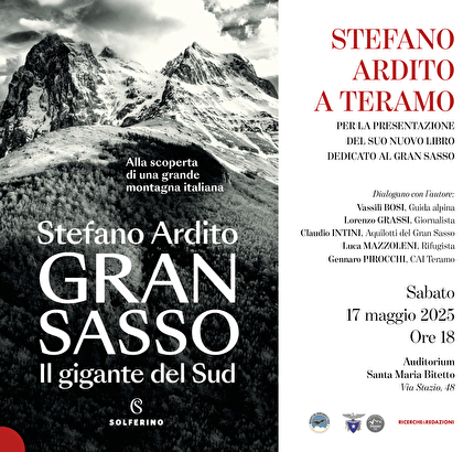 Stefano Ardito a Teramo con Gran Sasso, il gigante del sud