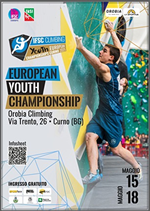 I Campionati Europei Giovanili Boulder all'Orobia Climbing a Curno