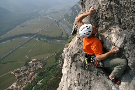 Monte Cimo - Nicola Tondini su Via di testa