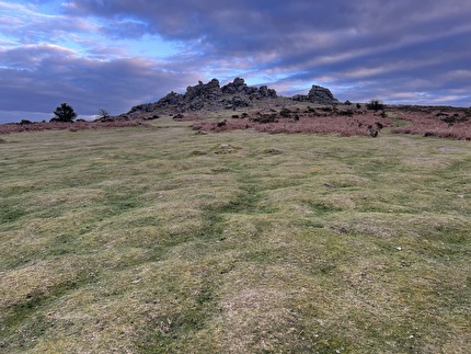 Dartmoor - Dartmoor nel sudovest dell'Inghilterra.