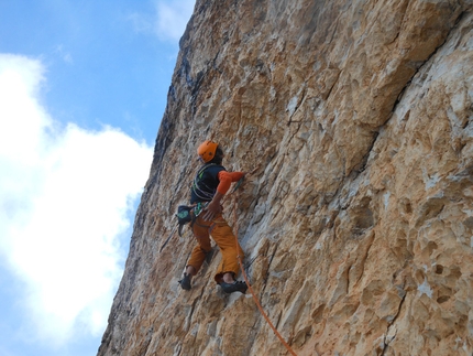 Via degli Angeli, nuova via nelle Dolomiti di Brenta