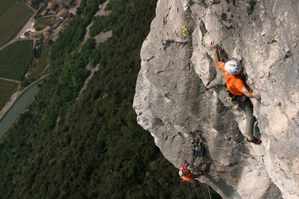 Monte Cimo - Nicola Tondini su Via di testa
