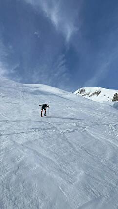 William Boffelli Monte Bianco - William Boffelli stabilendo il nuovo Fastest Known Time di salita e discesa del Monte Bianco in 4:43:24 il 31/05/2025