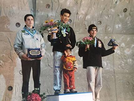 Kranj Slovenia - 2. Alexandre Chabot 1. Yuji Hirayama 3. Cristian Brenna, Kranj - Slovenia, 2000