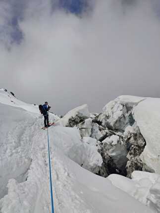Crossalps - La traversata delle Alpi - Crossalps - La traversata delle Alpi: la salita del Monte Bianco di Matteo Bergamo e Simone Dotti