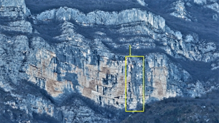 Parete Bahador, Val d’Adige, Walter Polidori - 'Oltre i confini del Pensiero' alla Parete Bahador in Val d’Adige