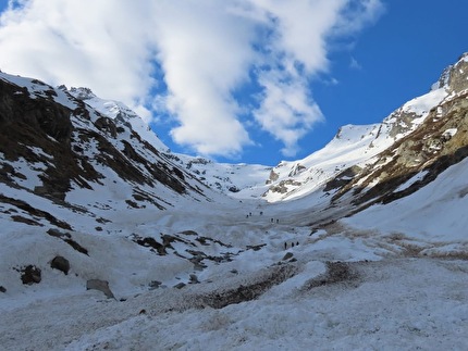 Ghiacciaio del Grand Etret, Valsavarenche, Parco Nazionale Gran Paradiso - Ghiacciaio del Grand Etret in Valsavarenche (Parco Nazionale Gran Paradiso)