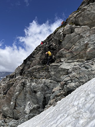 CAI Eagle Team - Durante l'Eagle Session del gruppo Alpi Occidentali 