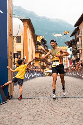La Sportiva Lavaredo Ultra Trail 2025 - Nadir Maguet taglia il traguardo della 20K della La Sportiva Lavaredo Ultra Trail 2025