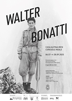 In Valle dell'Orco la mostra dedicata a Walter Bonatti