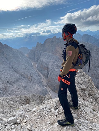 Le 86 cime oltre i 3000 metri delle Dolomiti, Luca Fois, Giuseppe Obinu - 86 Dolomites day 1: Sass Rigais, Grande Furchetta, Piccola Furchetta