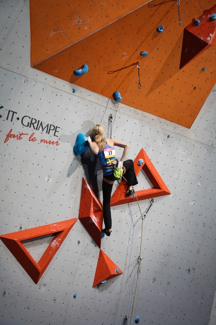 World Climbing Championships Paris 2012 - Matilda Söderlund