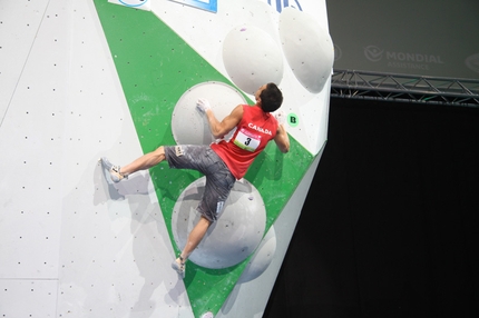 World Climbing Championships Paris 2012 - Sean McColl